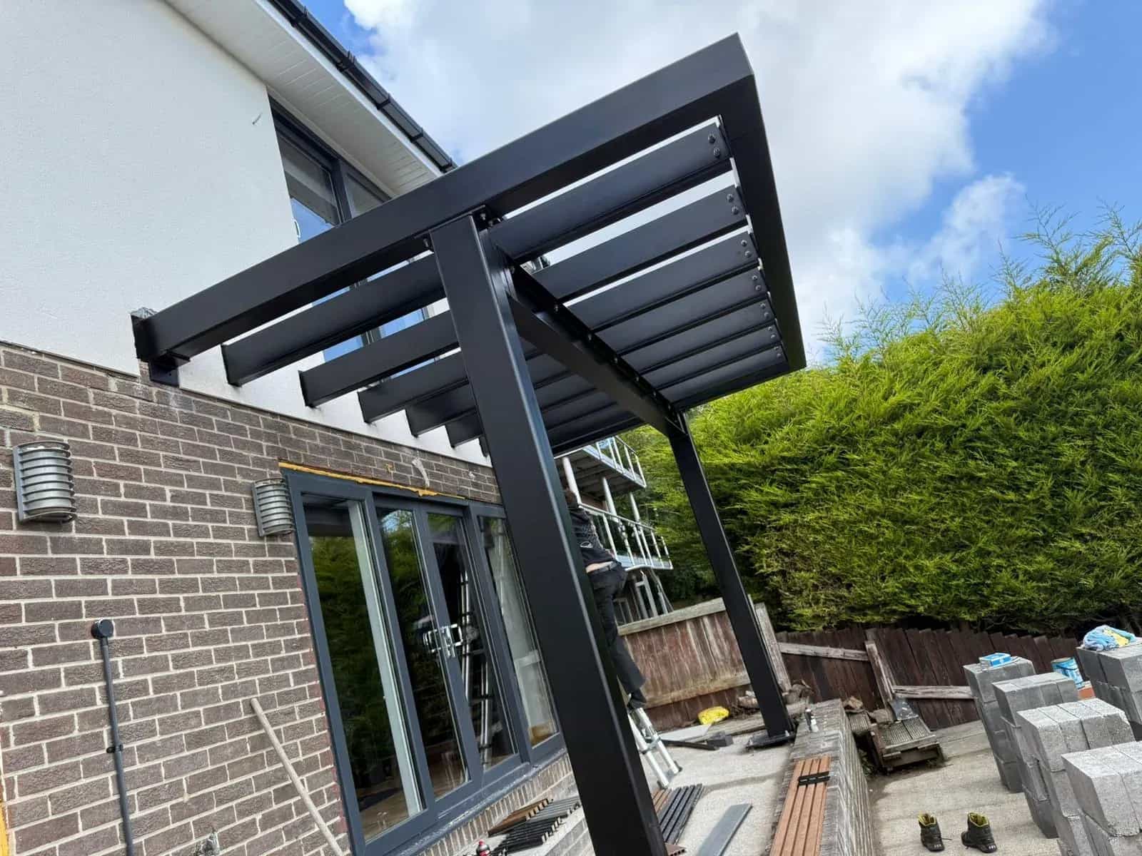 Steel Canopies & Entrance Structures — J&N Steelcraft UK Ltd